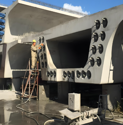 山亭压浆料施工流程及注意事项